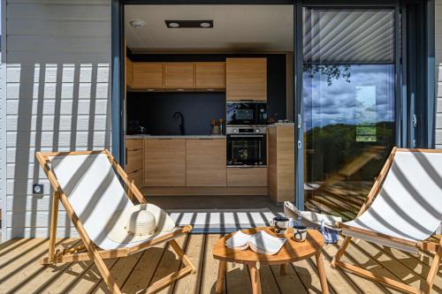 chalet Paille en Queue, au pays basque avec piscine et vue sur Hasparren in Hasparren