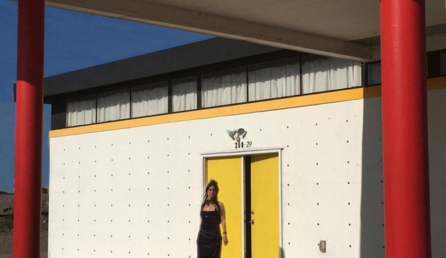 SPACE CASTLE: a 1950s Gas Station transformed into an Art Themed Wonderland