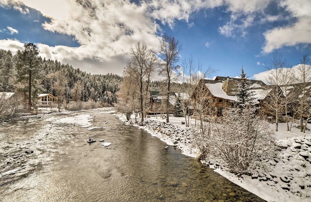 Luxury Pagosa Springs Home on San Juan River!