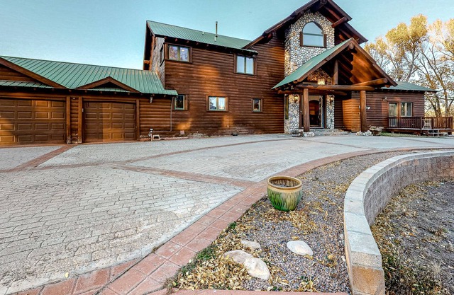 Riverfront House on Private Ranch w/Mountain Views, Grill, Gourmet Kitchen