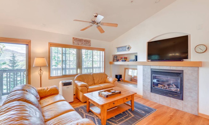 Steamboat Springs Apartment | 106 m² Apartment ∙ 3 bedrooms ∙ 7 guests