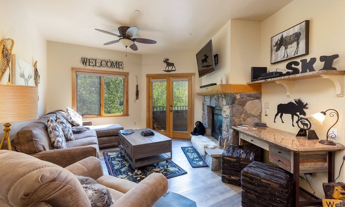 River Run Condo | 150 yds to the Gondola/Shared Pool and Hot Tub Access/Private Patio