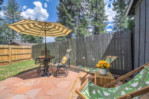 Woodland Park House | 1BR Woodland Hideaway - Downtown and Hiking Nearby