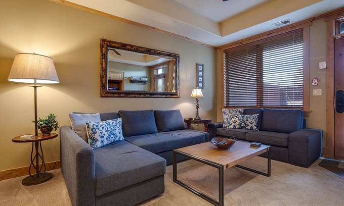 Steamboat Springs Condo | AL4110 | Private Courtyard with Hot Tub | Rare Opportunity | Air Chilling | Pool