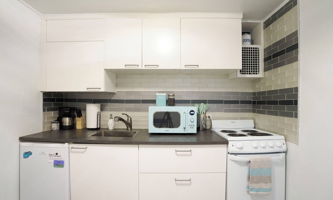 Cheesman Park Apartment | Charming 1-bedroom garden level apartment in Denver historic neighborhood