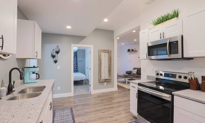Dayton Triangle House | Country City Life Remodeled Duplex Patio