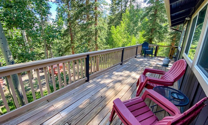 Alma Cabin | Cozy Home Among the Aspens, Pet Friendly w/Outdoor Gas Firepit - Elg Hus