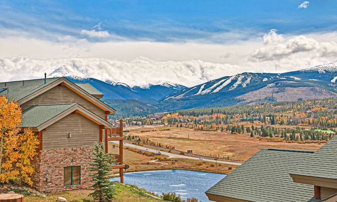 Fraser House | Dog-Friendly, Mountain View Townhome w/Private Hot Tub, Fireplace & Laundry