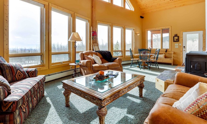 Warm Springs Cabin | Fairplay Vacation Rental w/ Views & On-Site Trails