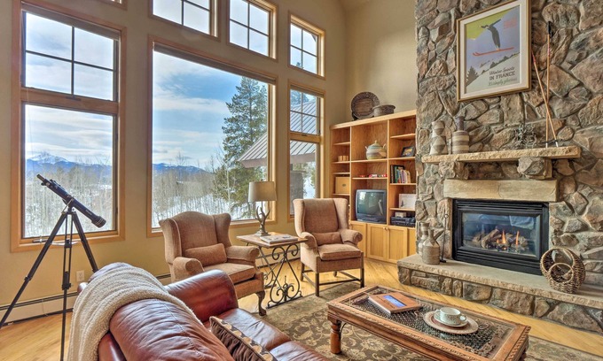 Fraser House | Grand Fraser Escape w/Private Deck & Hot Tub