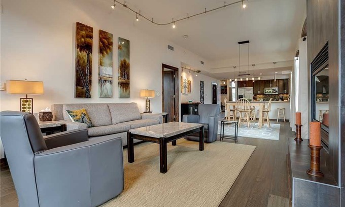 Downtown Steamboat Springs Condo | H401A by Pioneer Ridge: Downtown Luxury ~ Great Alpenglow Views ~ A/C & Grill