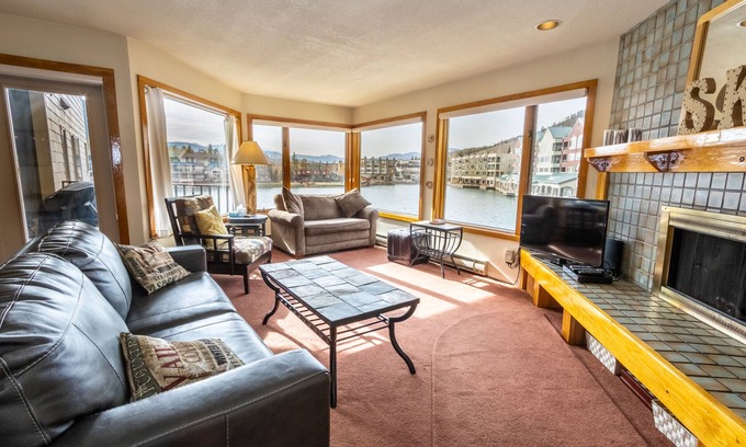 Lakeside Village Condo | Keystone Condo w/Panoramic Lake and Mountain Views, Shared Hot Tub & Sauna