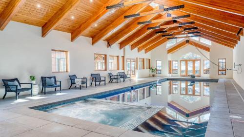 Keystone House | Luxury Mountain Estate w Indoor Pool Gym Hot Tub Near Keystone Sleeps 21