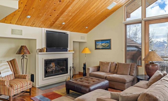 Mountain Village Condo | Luxury Ski Residence by InvitedHome | Village Core, Mountain Views, Ski In/Ski O