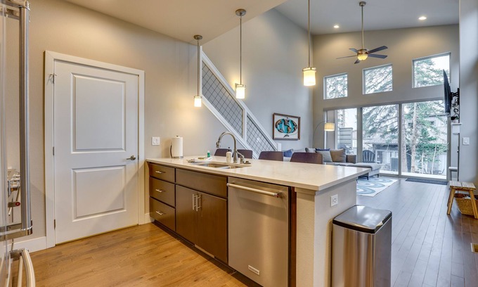 Rendezvous House | Modern Winter Park Vacation Rental: Ski Shuttle!