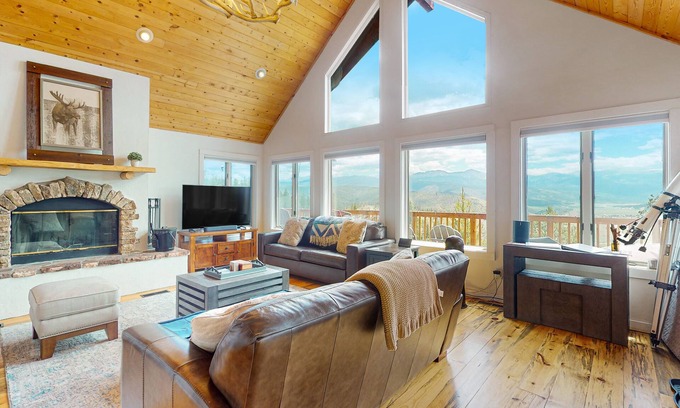 Winter Park Highlands House | Mountain-view home with hot tub, fireplace, decks, &. W/D - dog-friendly