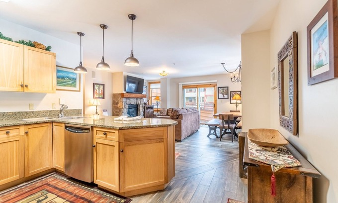 River Run Condo | Penthouse Condo with Rooftop Deck & Village Views, Short Walk to Base/Gondola