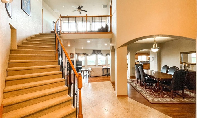 Southwest Colorado Springs House | ✺Retreat on Cheyenne Mountain✺Views/3 MSTR suites