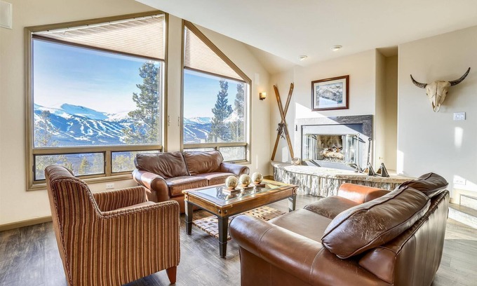 Baldy Mountain House | Spacious 4BR townhome in Breckenridge with ski area views and hot tub. Charter Ridge 10!