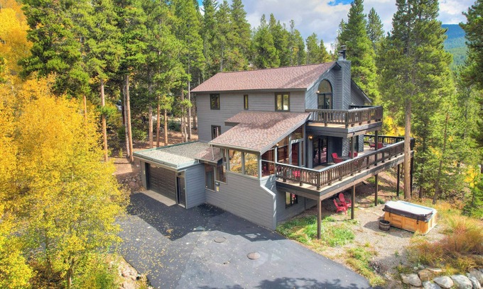 Blue River Cabin | Spacious 5BR Breckenridge Cabin, Game Room, Hot Tub, Minutes to Breck Ski Resort