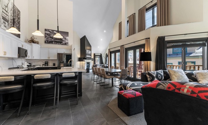 River Run Condo | Steps to Gondola and Short Walk to Shops/Dining, 2 Balconies w/Slope Views!