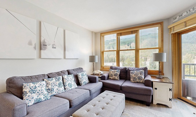 River Run Condo | Stylish and Bright Condo in the Heart of Keystone’s River Run Village