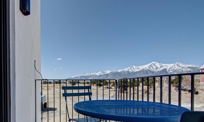 Buena Vista House | This 2 bedroom, 1 bathroom modern loft 2nd floor apartment sleeps up to 4 guests