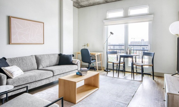 Ballpark Apartment | Trendy LoDo 1BR w/ Gym, Pool, W/D, 1 block to Coors Field, by Blueground