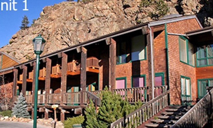 Estes Park Condo | Unit 1 · Walk to Downtown from this Riverside Condo (#1)
