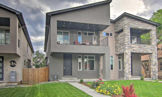 Colorado Springs House | Upscale and Modern Colorado Springs Townhome!