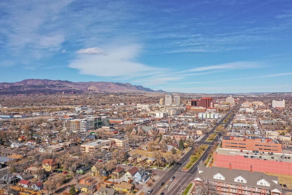 Photo of Buildings in Downtown Colorado Springs