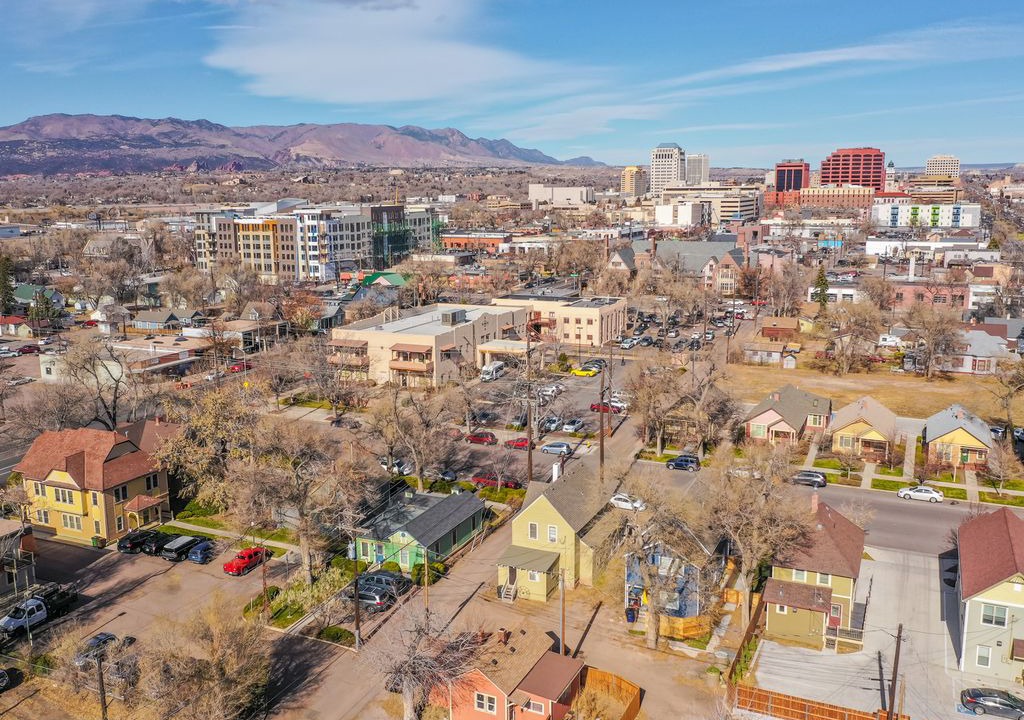 Photo of Buildings in Downtown Colorado Springs