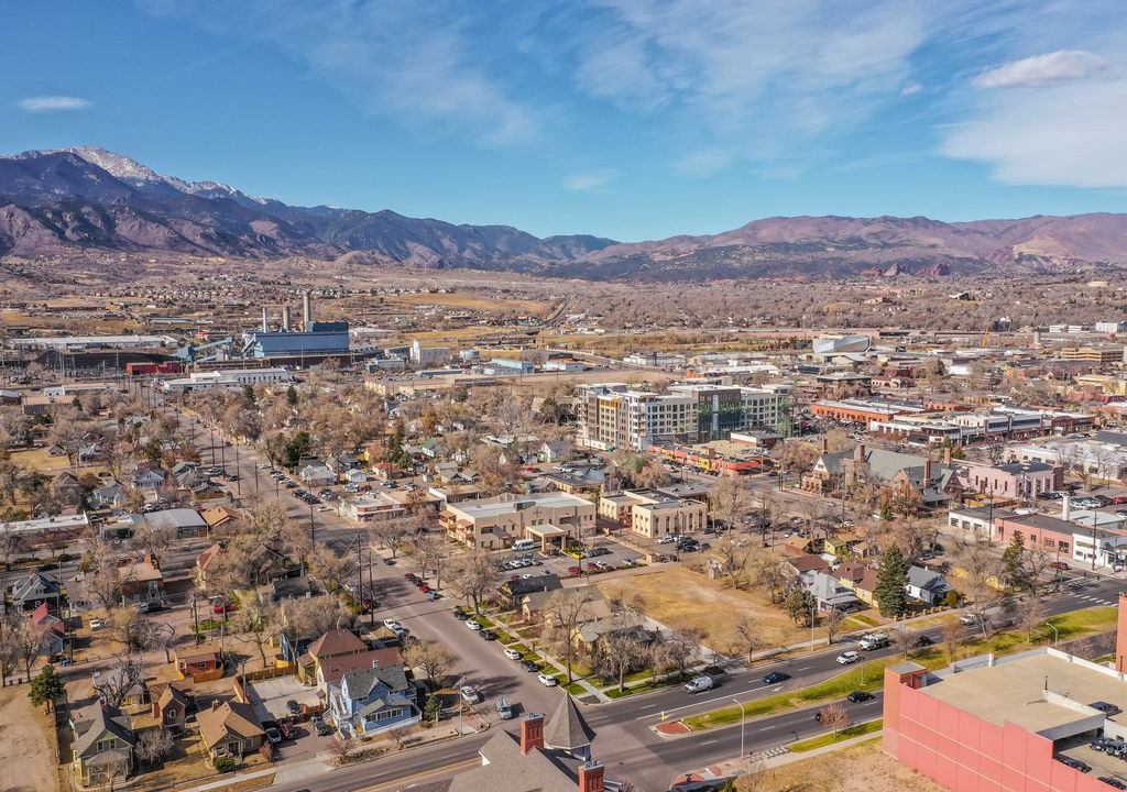 Photo of Buildings in Downtown Colorado Springs