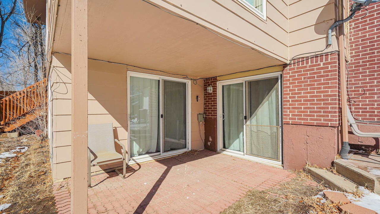 Photo of Patio Balcony in Central Colorado Springs