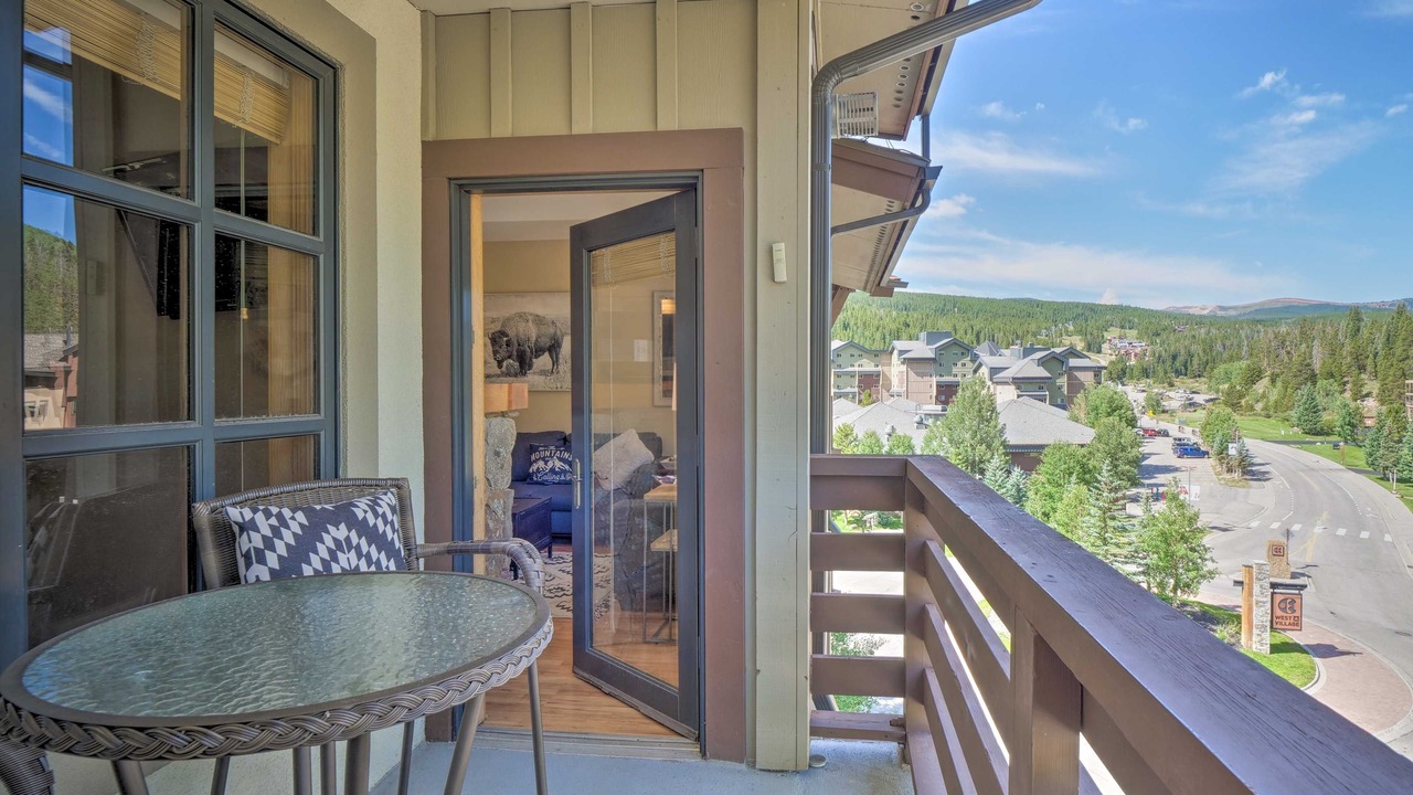 Photo of Patio Balcony in Copper Mountain Village