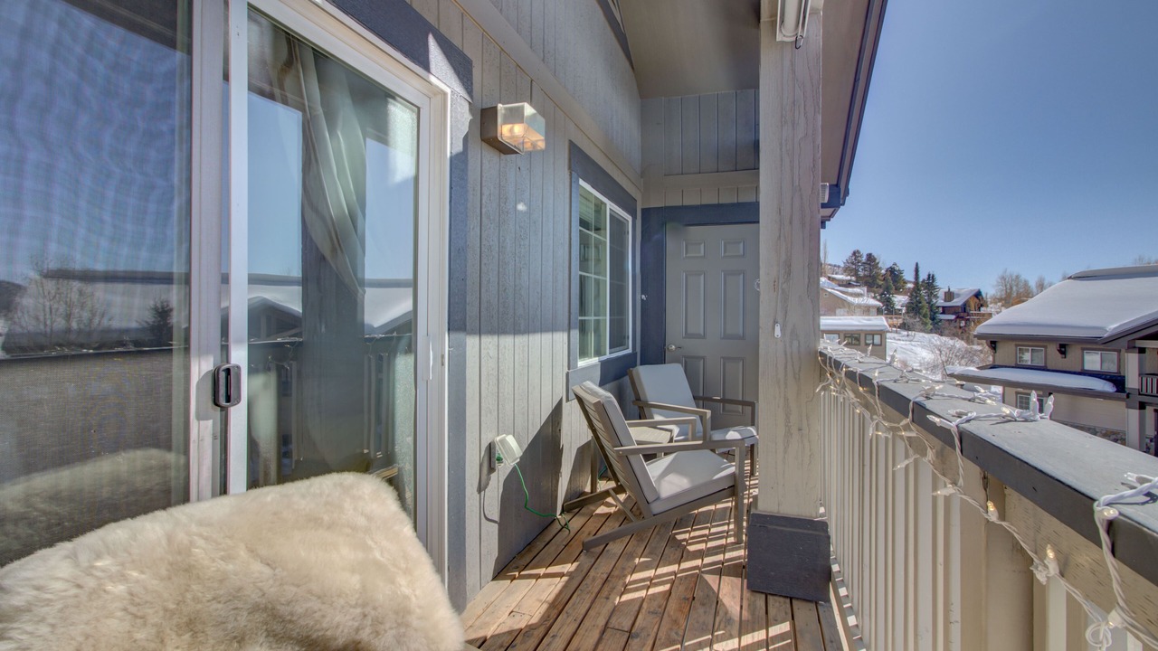 Photo of Patio Balcony in Steamboat Springs