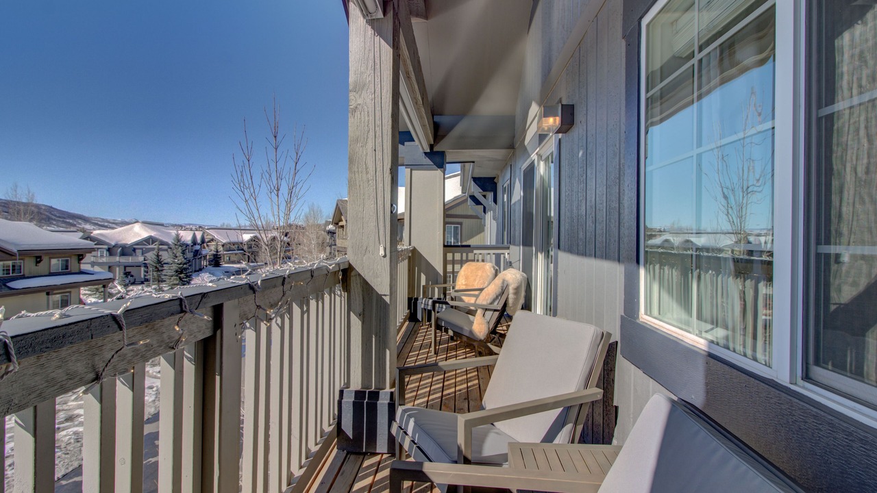 Photo of Patio Balcony in Steamboat Springs