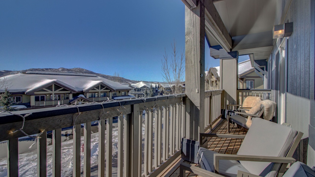 Photo of Patio Balcony in Steamboat Springs