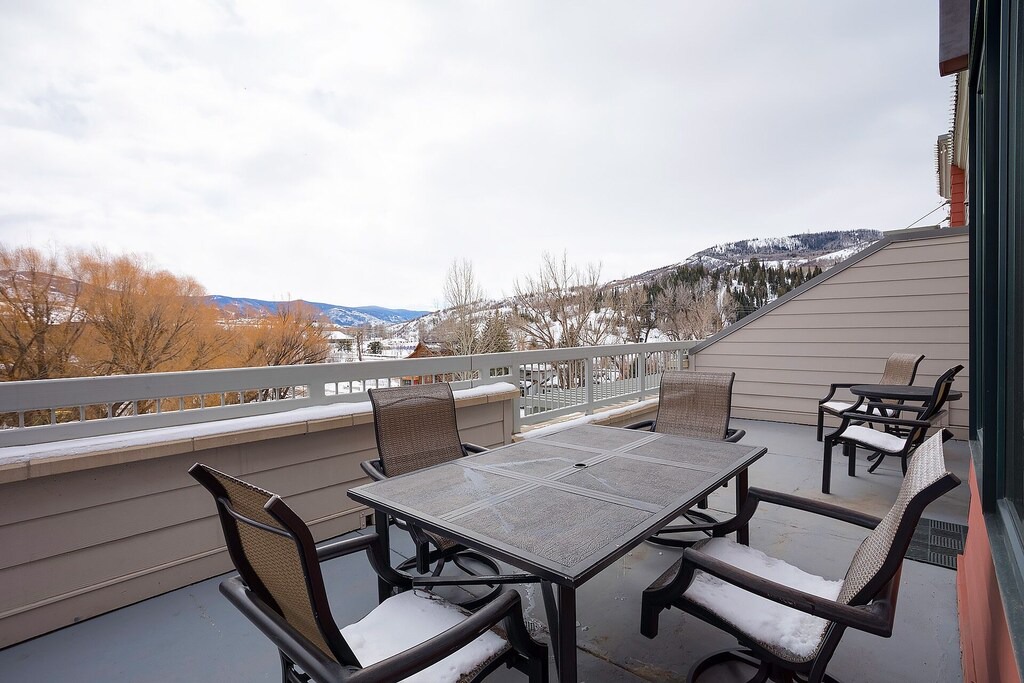 Photo of Patio Balcony in Downtown Steamboat Springs
