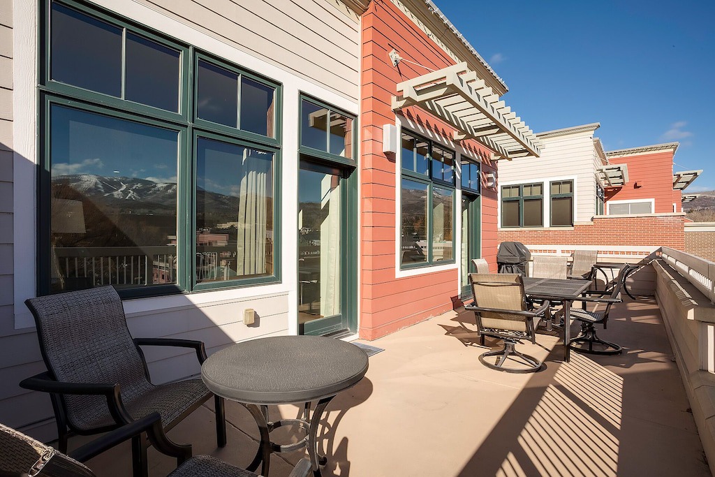 Photo of Patio Balcony in Downtown Steamboat Springs