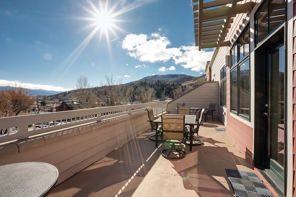 Photo of Patio Balcony in Downtown Steamboat Springs