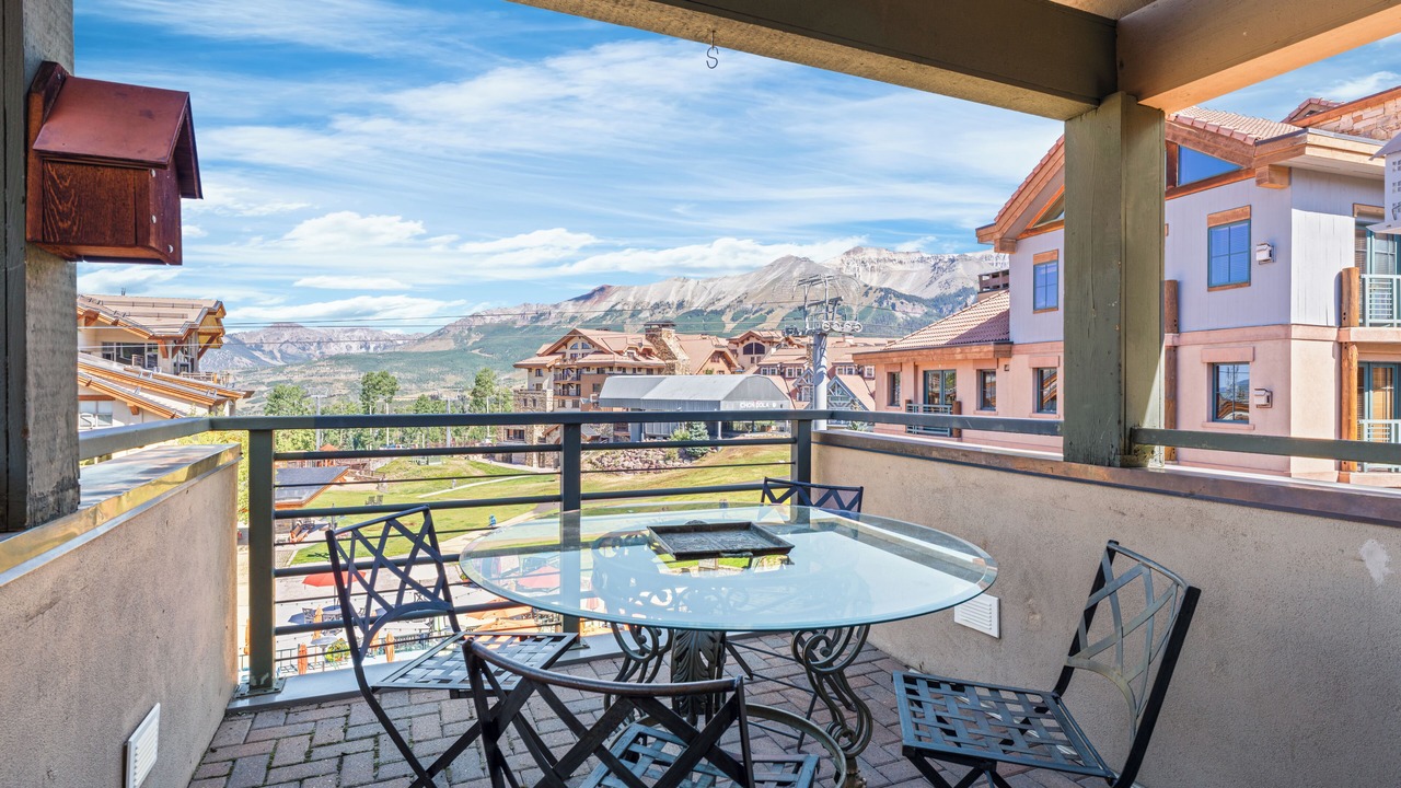 Photo of Patio Balcony in Mountain Village