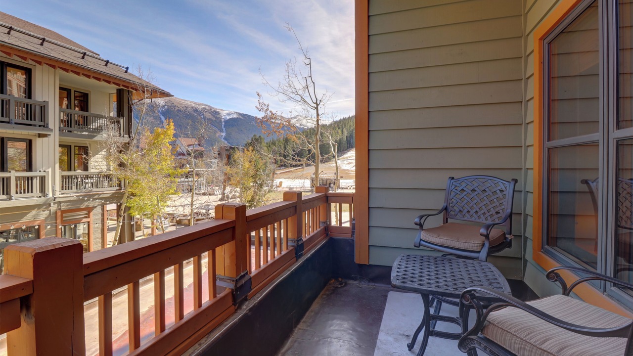 Photo of Patio Balcony in Copper Mountain Village