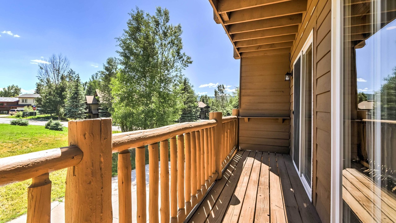 Photo of Patio Balcony in Steamboat Springs