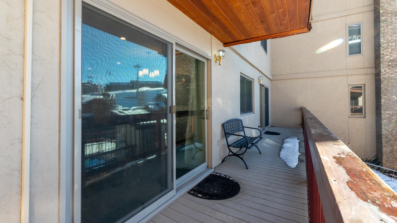 Photo of Patio Balcony in Steamboat Springs