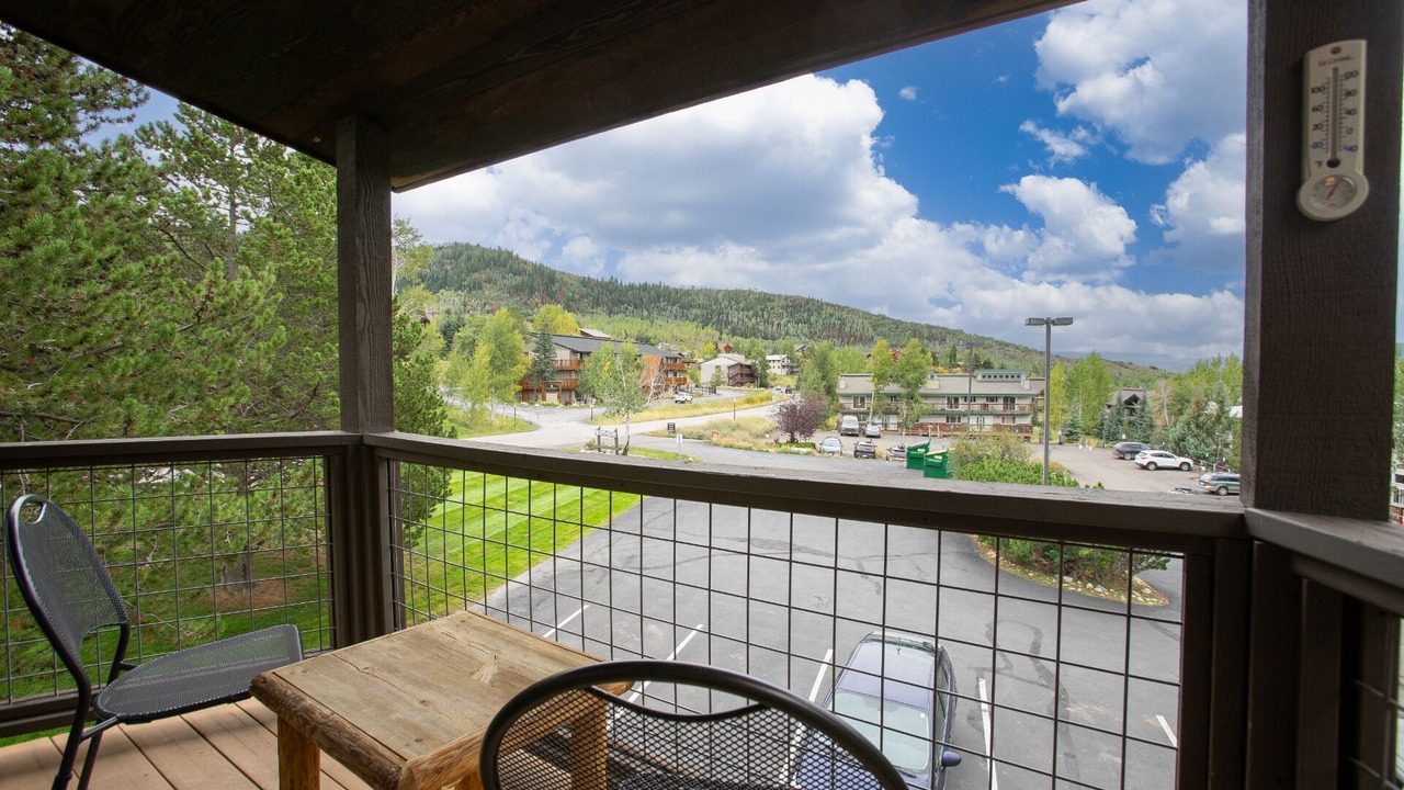 Photo of Patio Balcony in Steamboat Springs