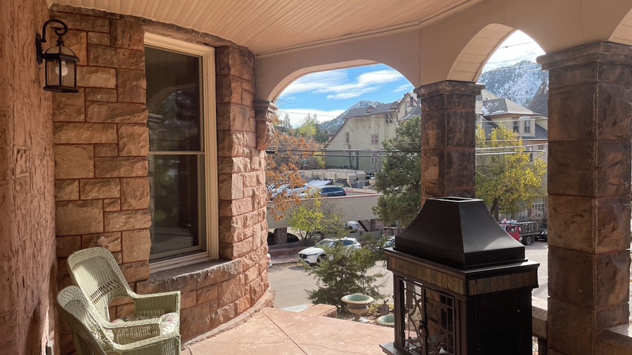 Photo of Patio Balcony in Manitou Springs Historic District