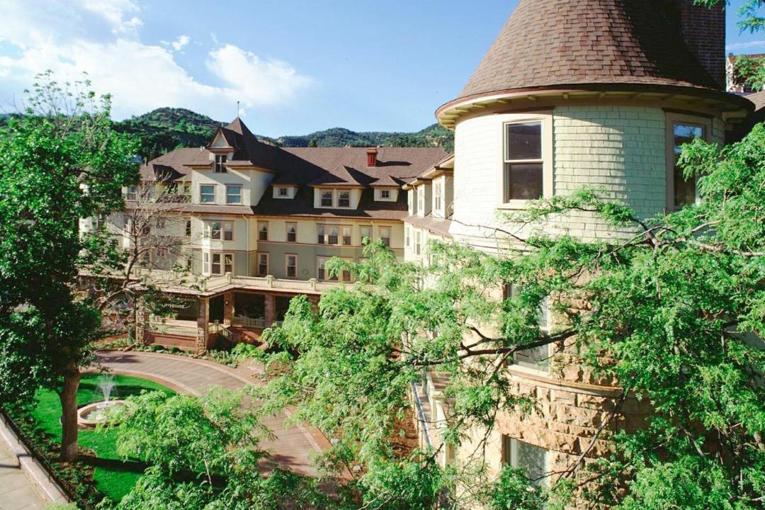 Photo of Buildings in Manitou Springs Historic District