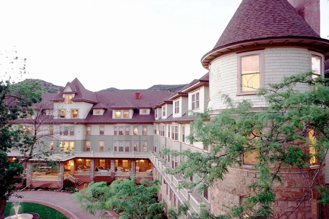 Photo of Buildings in Manitou Springs Historic District