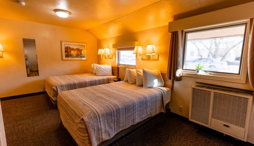 Economy Studio, 2 Double Beds